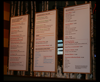 BBP Menus